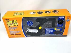 Scrub Daddy BBQ Daddy Steam Cleaning Grill Scrubber 2pc Value Pack Open Box